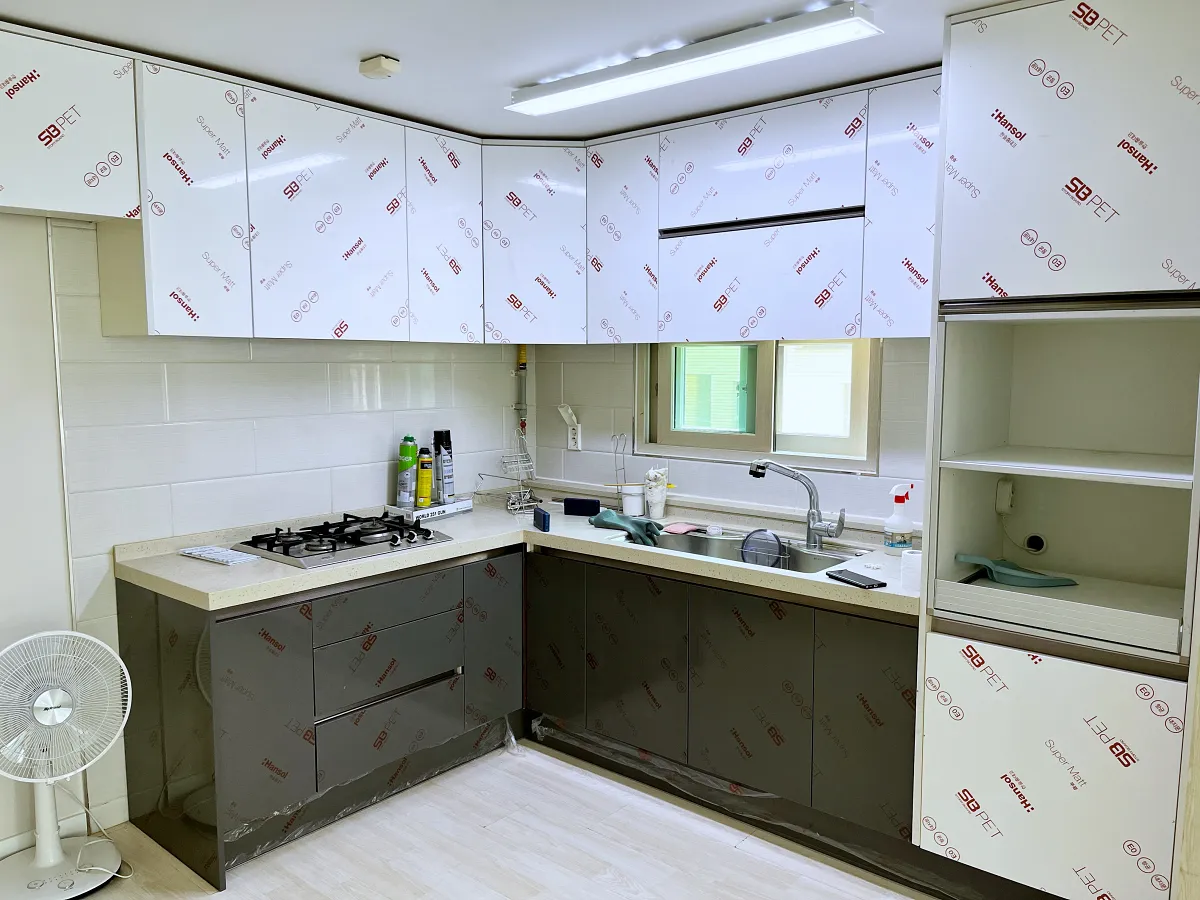 Read more about the article 싱크대 전체교체 대신 문짝교체