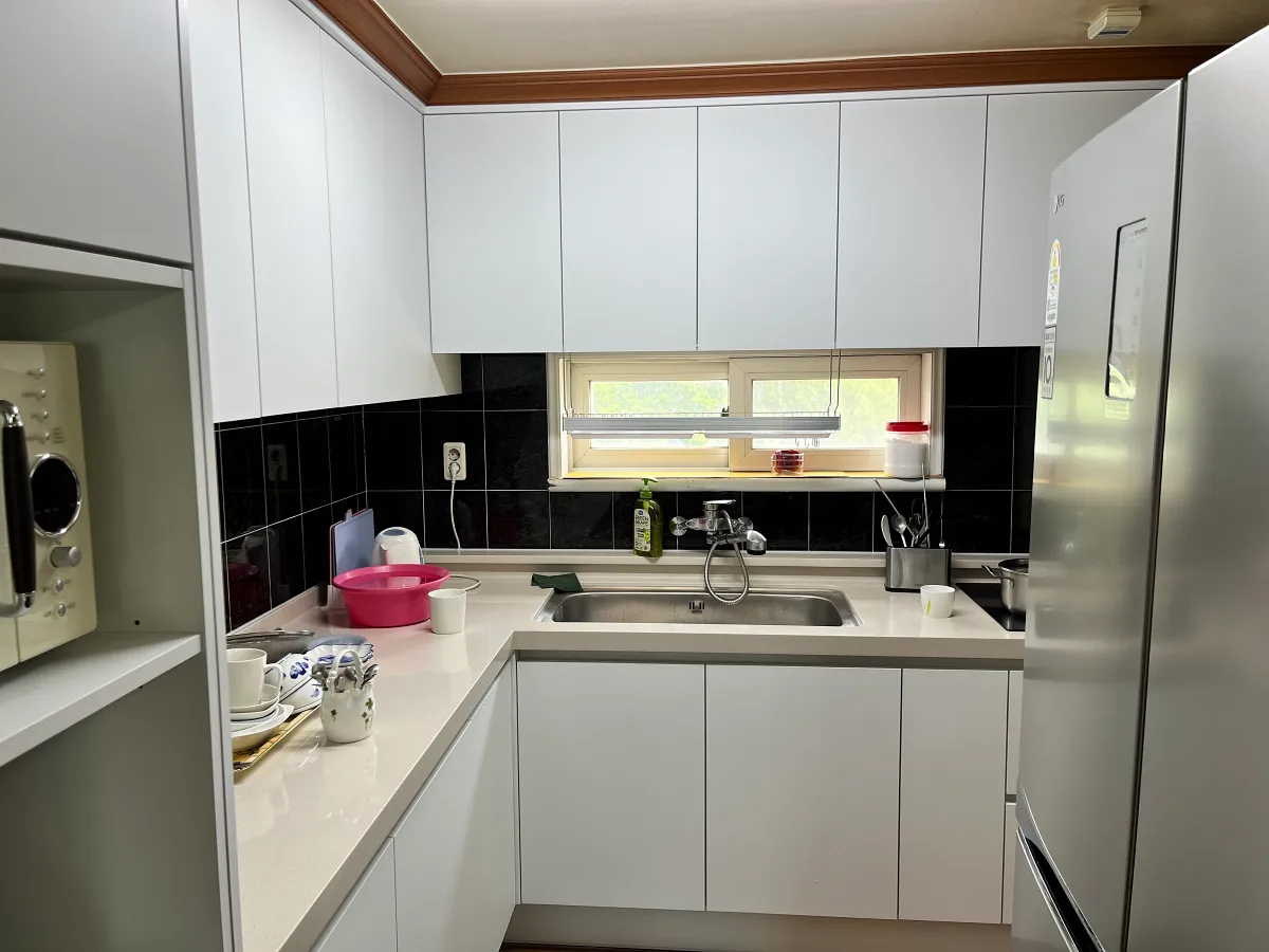 Read more about the article 싱크대 화이트 무광 전체시공 (양천구)