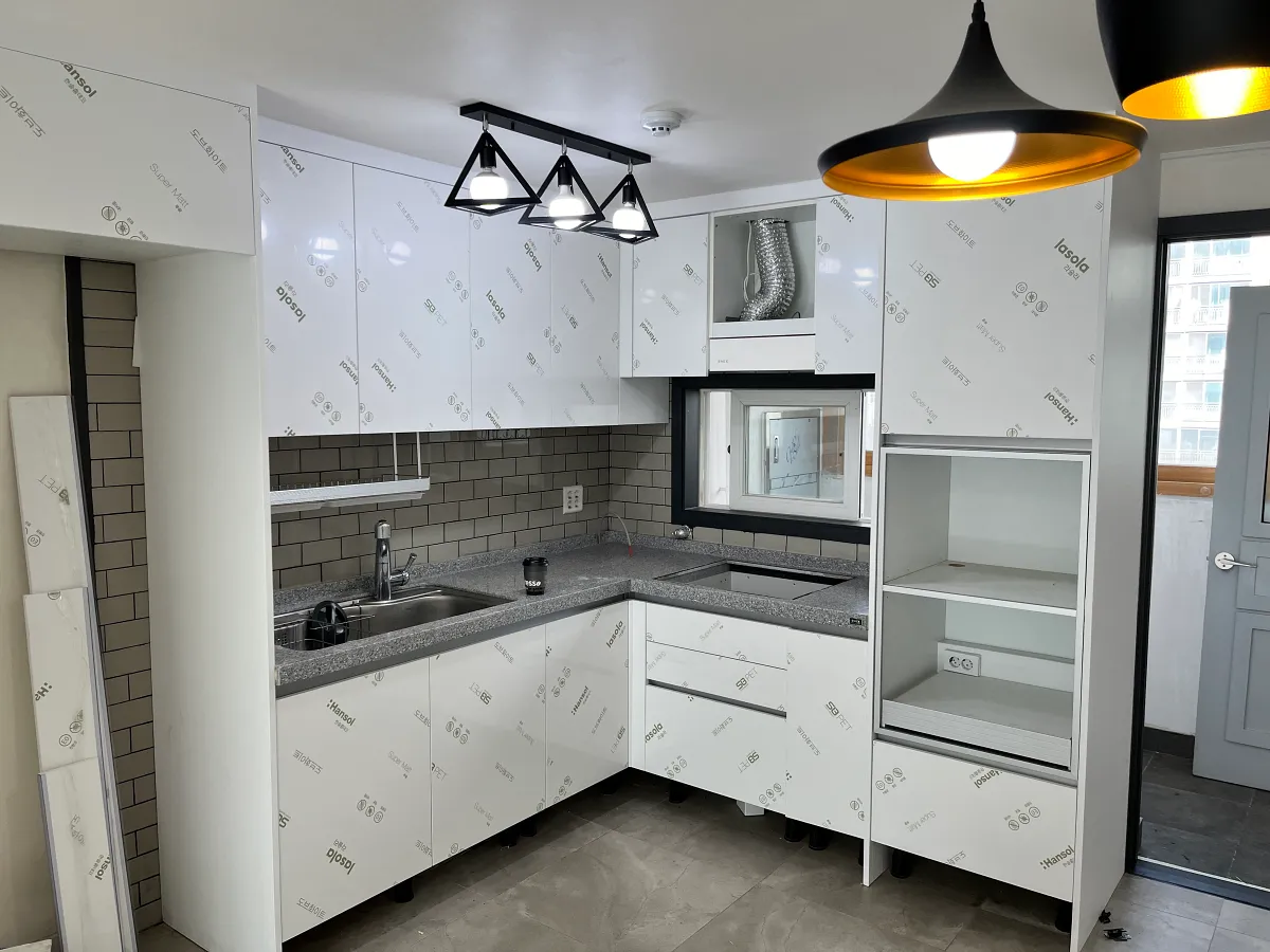 싱크대 도어 보호필름