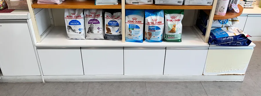 동물병원 가구 교체 전