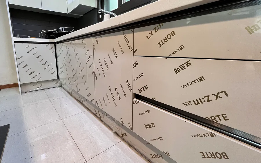 ㄱ자 하부장 완성